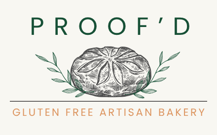 Proof’d Gluten-Free Artisan Bakery logo